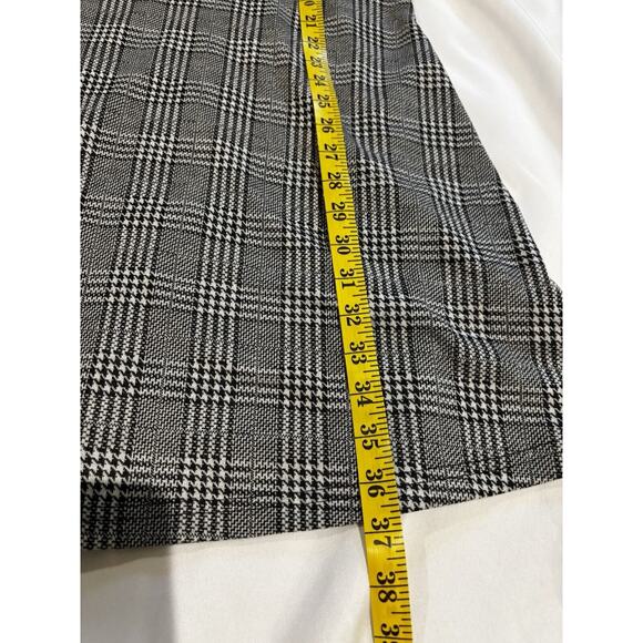 New Allegra K Sz M Women's Houndstooth Plaid‎ Dress Academia Classic career - Picture 5 of 7
